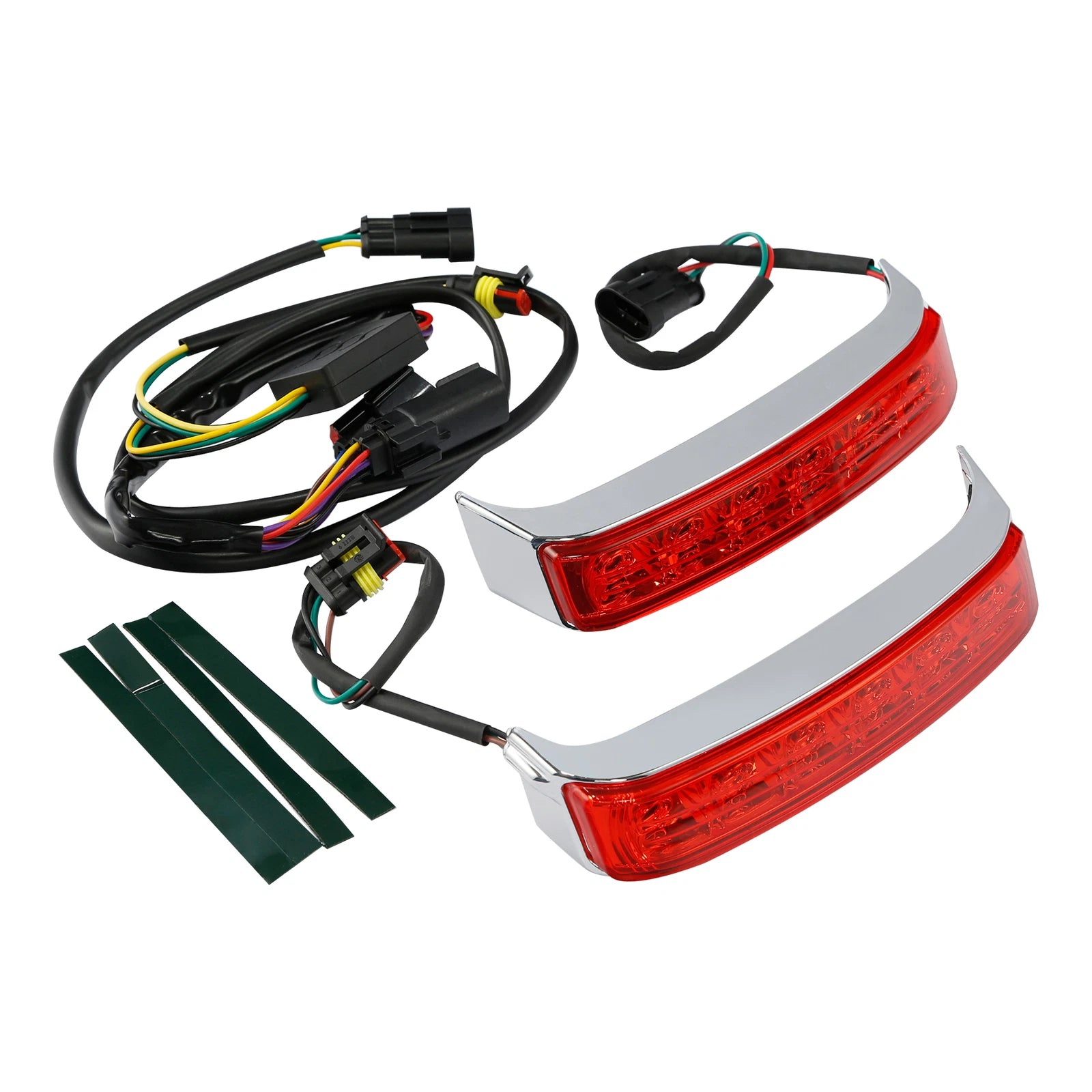 Saddlebag LED Run Brake Turn Light for Harley Road Glide Ultra Limited (2014–2024)