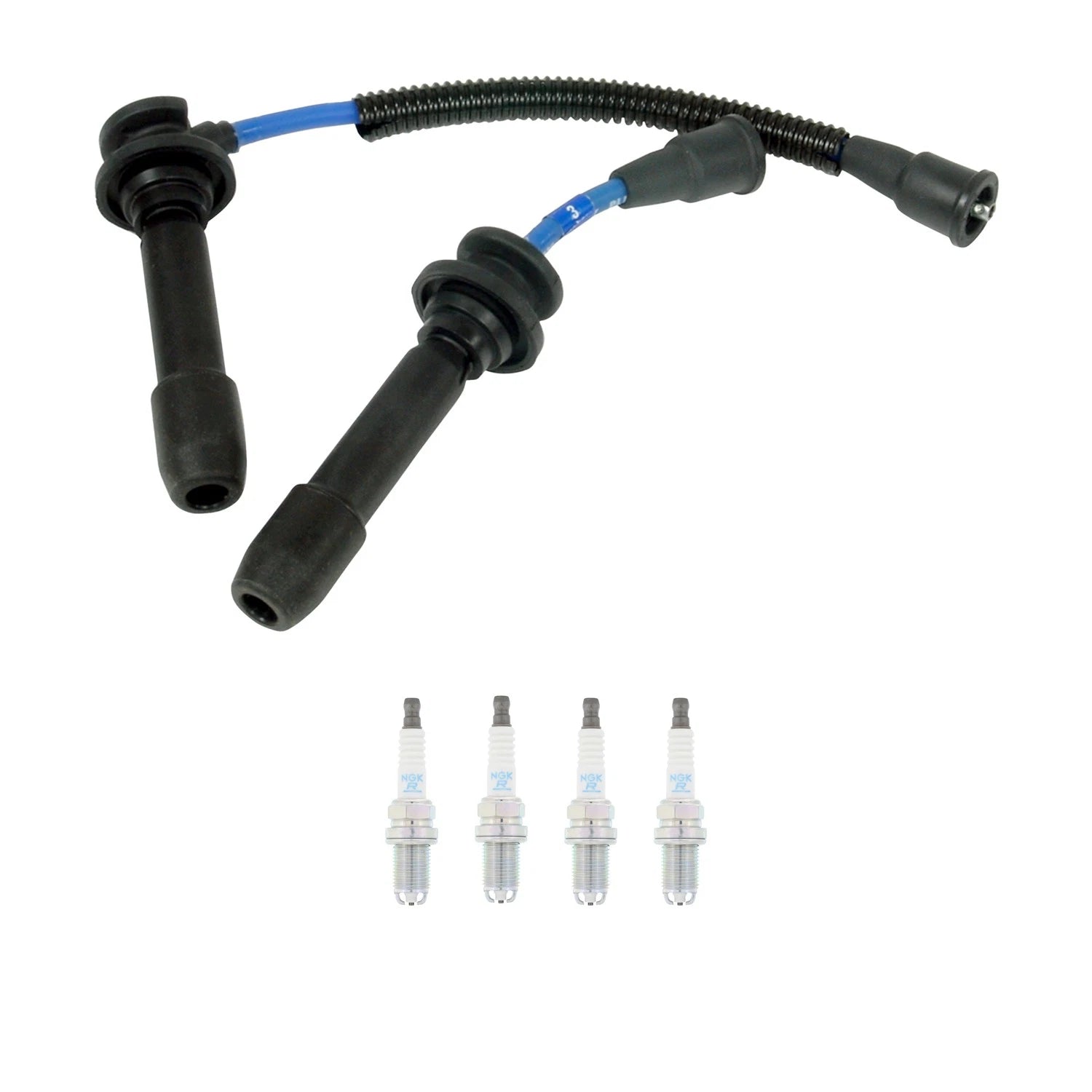 NGK 7mm Wire Set for Kia Sephia, Spectra (1998–2009)