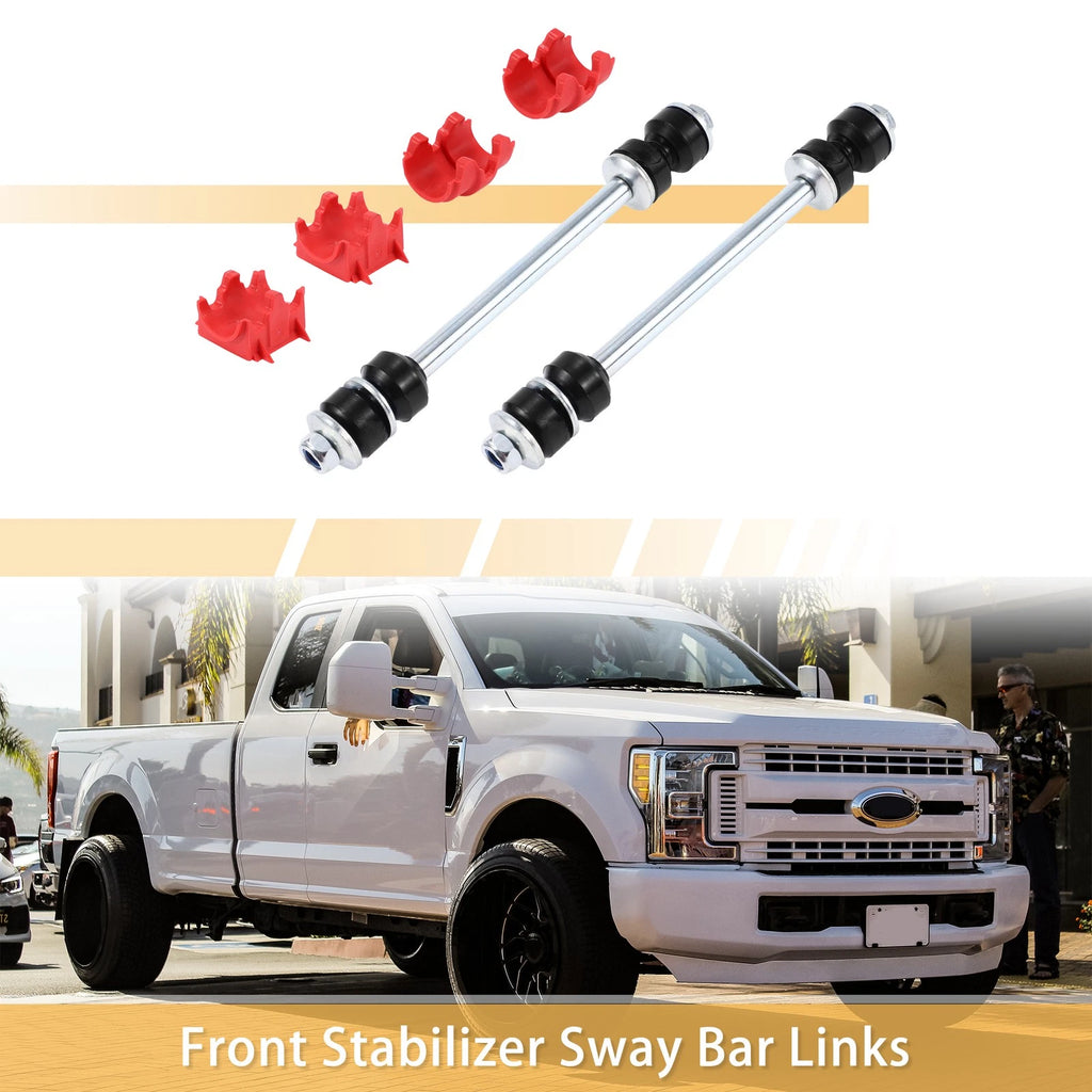 Set of 2 Front Stabiliser Sway Bar Links with Bushings for Ford Explorer (2006–2010)