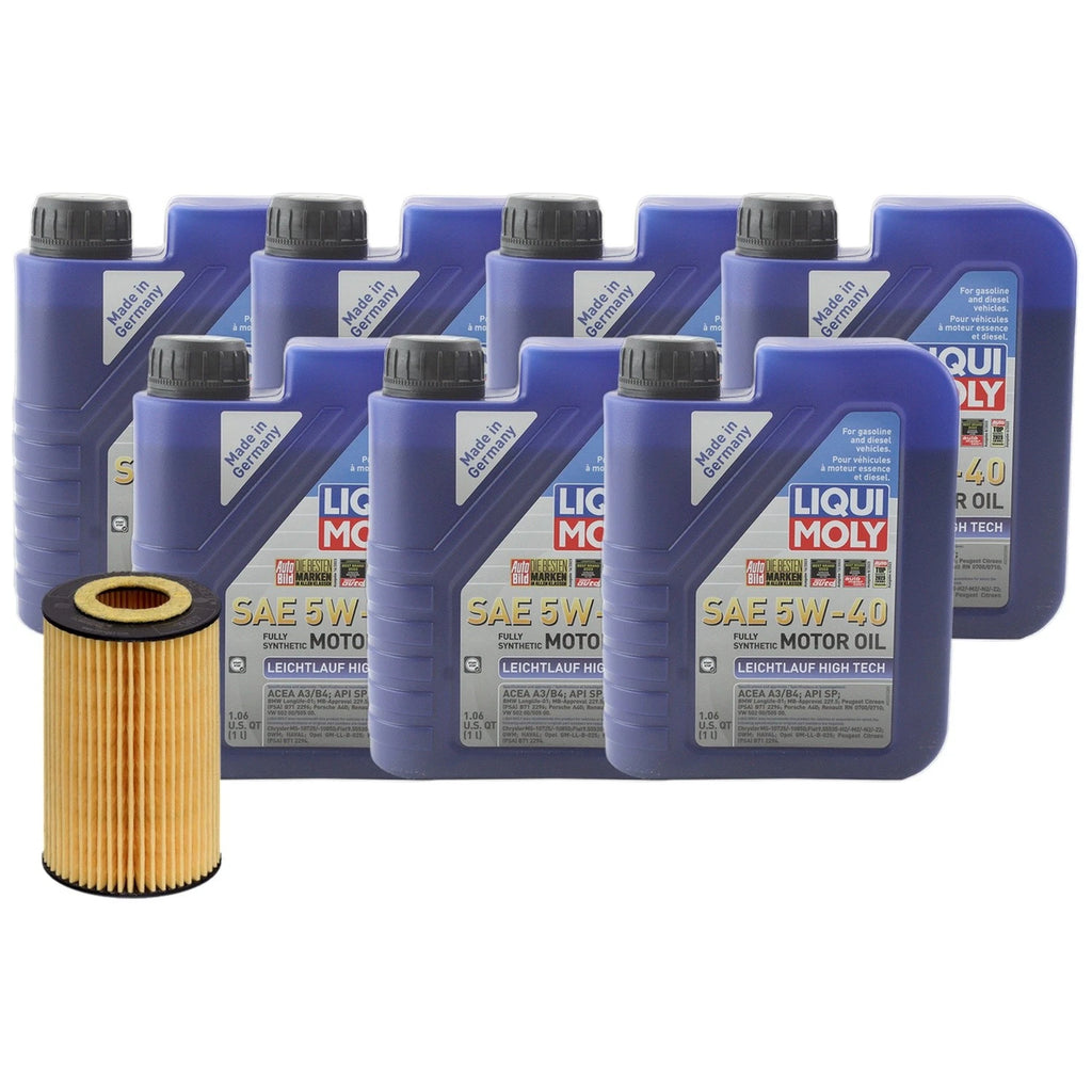 Engine Oil Change Kit for Audi Q7 V6 (2006–2015) - 7L Liqui Moly 5W-40