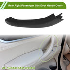 Door Panel Handle Pull Trim Cover for BMW X3 G01 (2018–2021) No. 51416999880 Black