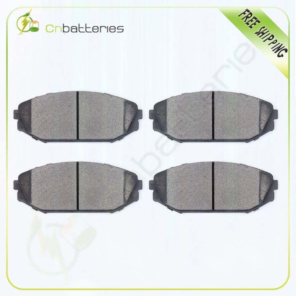 4x Front Ceramic Brake Pads for Honda Acura