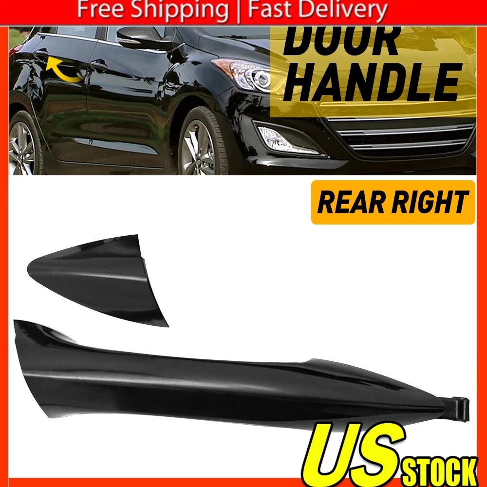 Exterior Door Handle for Hyundai Elantra (2011–2016) RH Rear Passenger Side