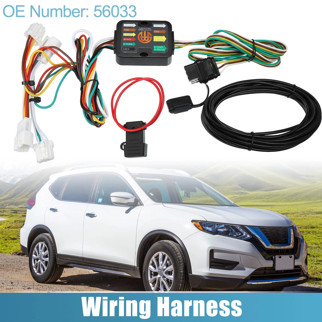 Set of 1 Trailer Wiring Harness 56033 for Nissan Rogue (2008–2020)