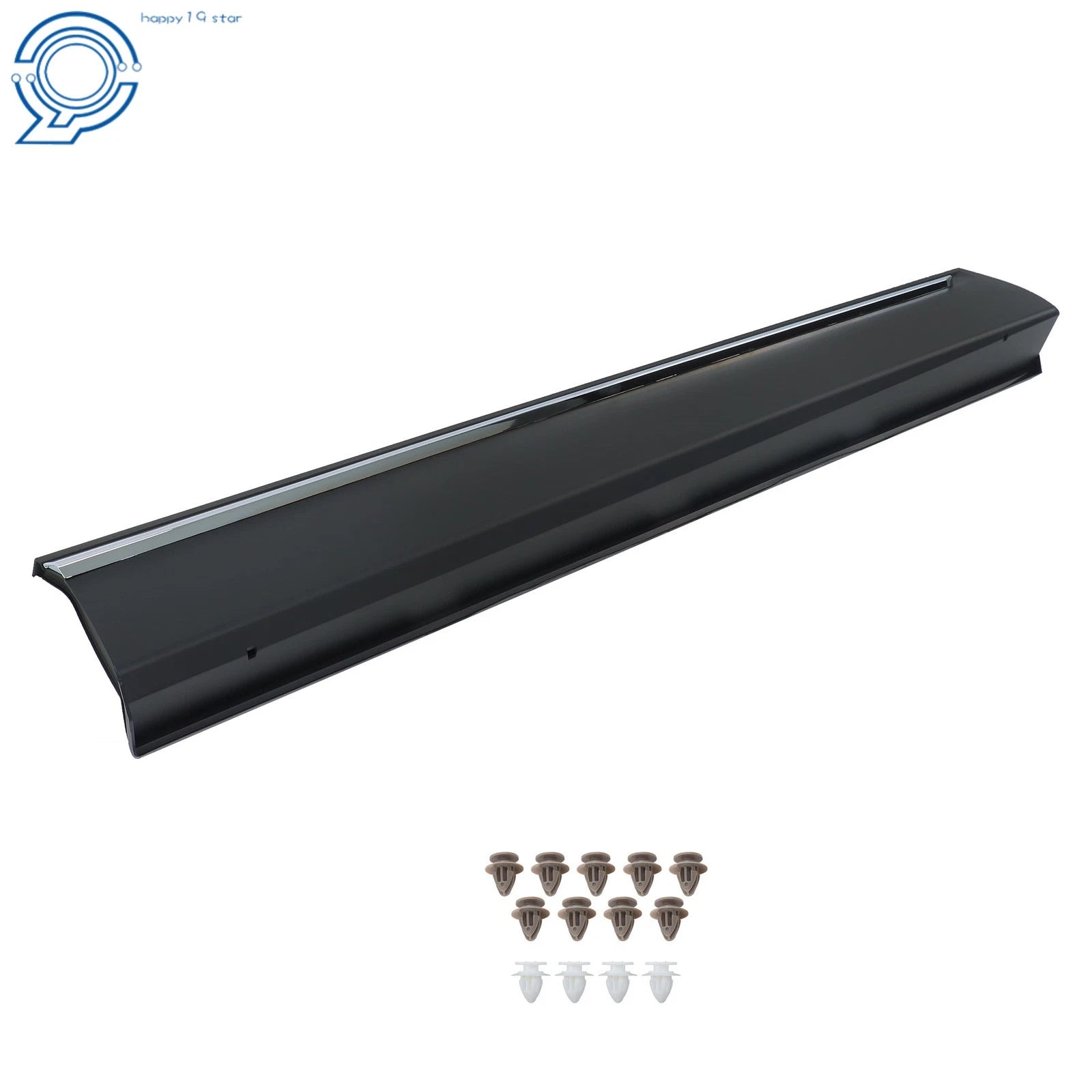 Front Right Door Molding for Mazda CX-9 (2016-2023) Black