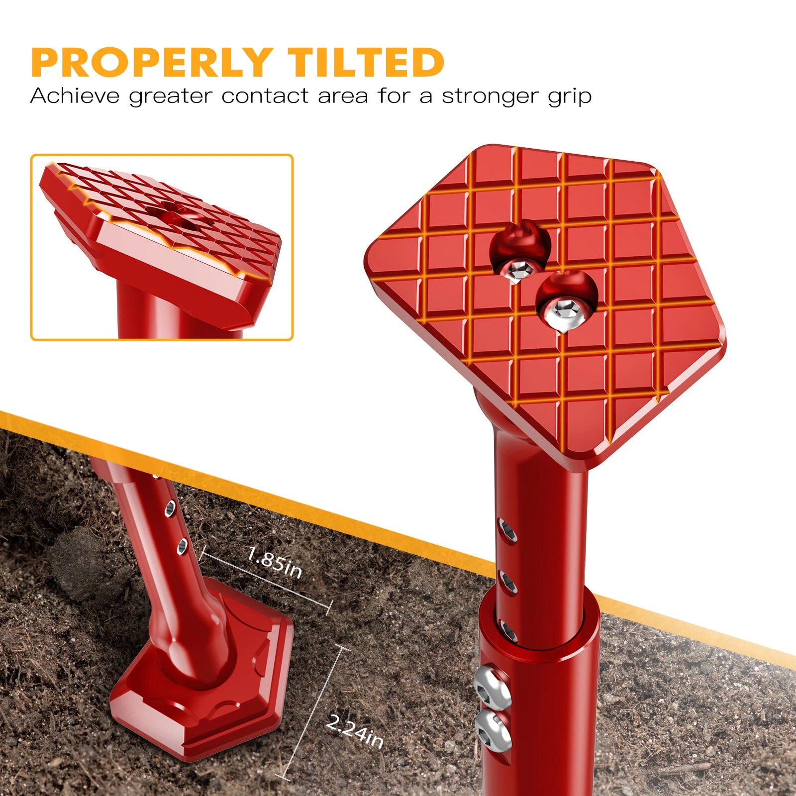 NICECNC Kickstand Side Stand for Beta RR 250 300 350 390 430 480 (2013–2025) Red