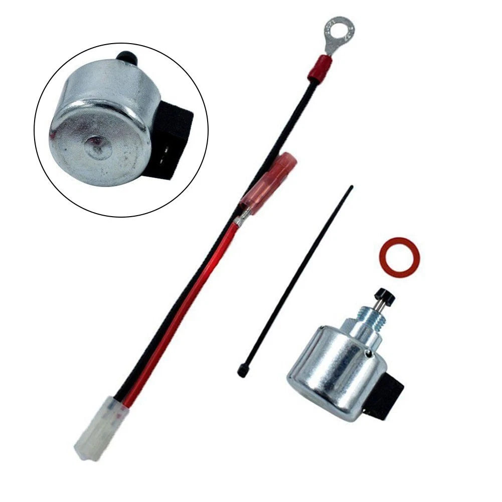 Carburetor Fuel Shut Off Solenoid Kit for Compatible Models (AM128242)