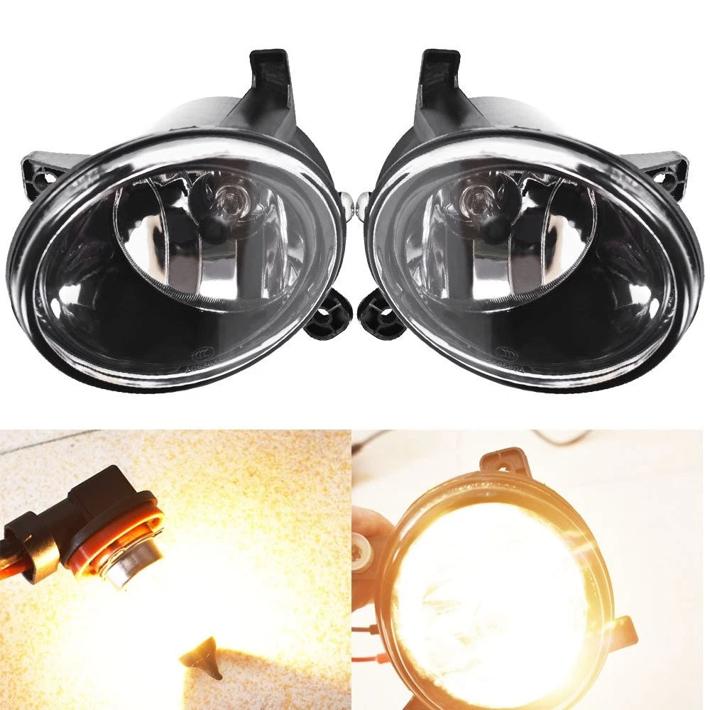 Set of 2 Halogen Fog Lights for Audi A4 A6 Q5 S4 (2009–2012)