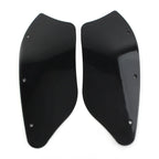 Black Air Batwing Fairing Wind Deflectors for Harley Dyna, Heritage, Softail