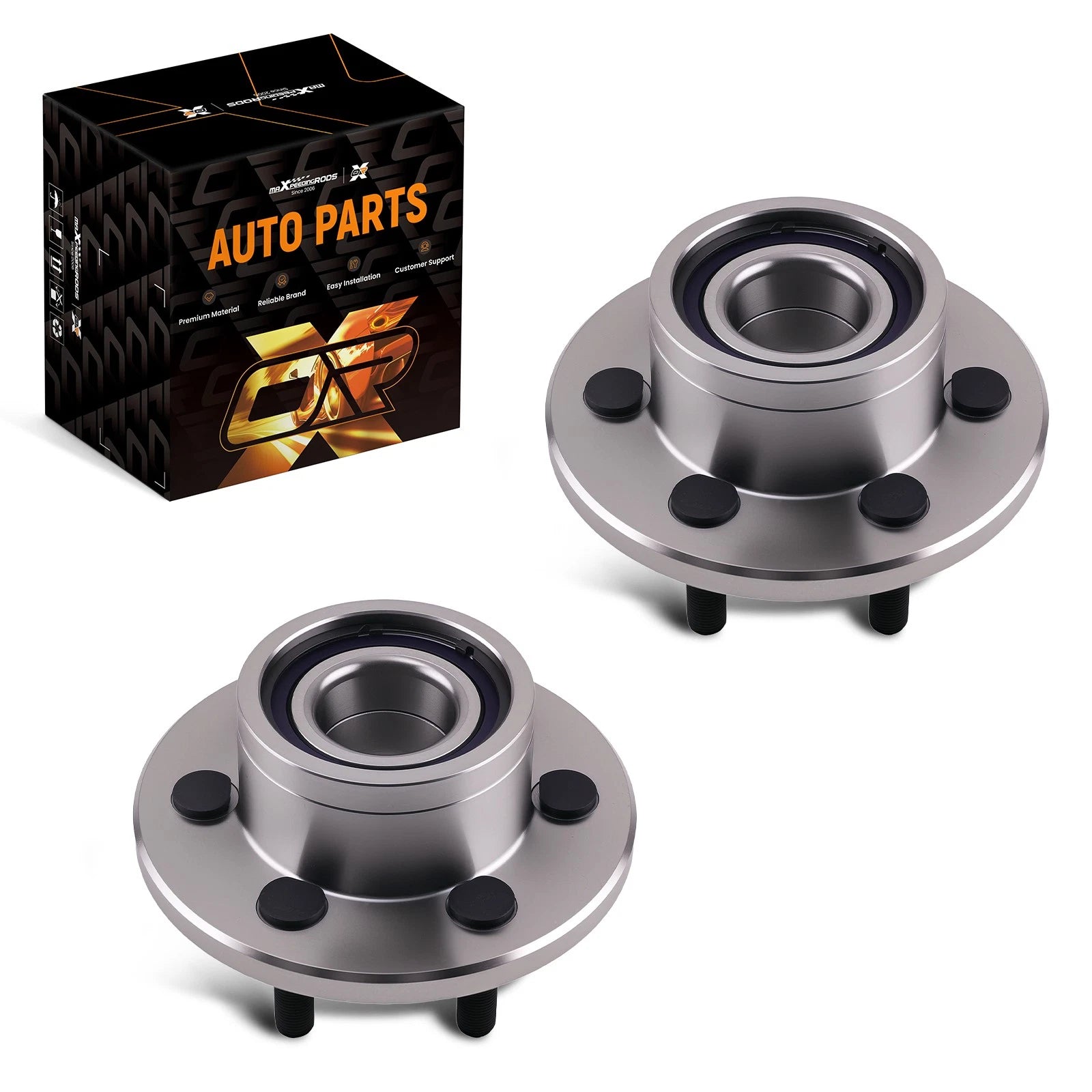 2X Front Wheel Hub & Bearing Assembly for Dodge Dakota Durango (1997–2004) 515032