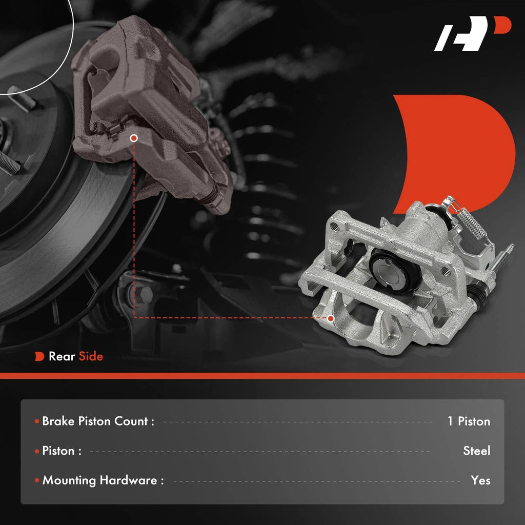 Pair Rear Brake Calipers for Buick Cascada, Verano (2016-2019)