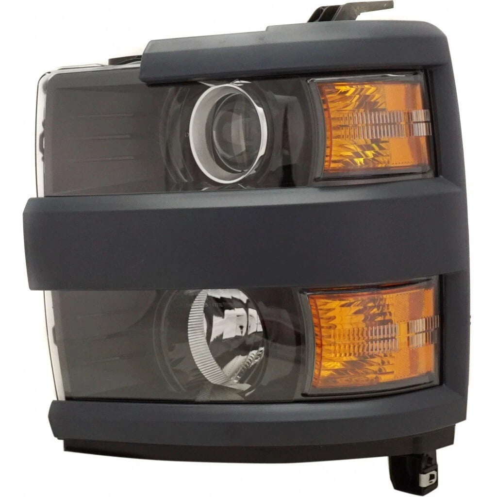 Halogen Headlight for Chevy Silverado 2500 HD 3500 HD (2015–2019) Left Driver