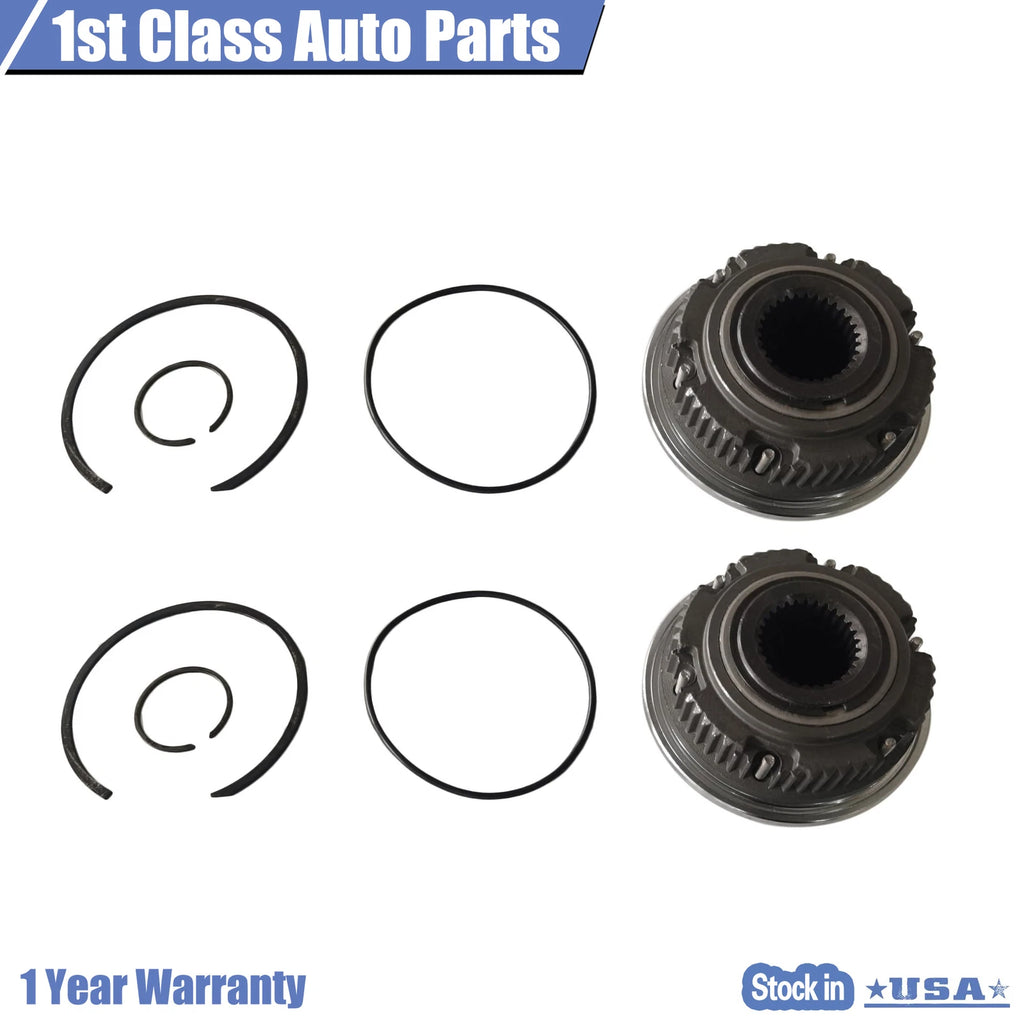 Set of 2 Locking Hubs for Chevy GMC Dodge Ford 1 Ton 30 Spline