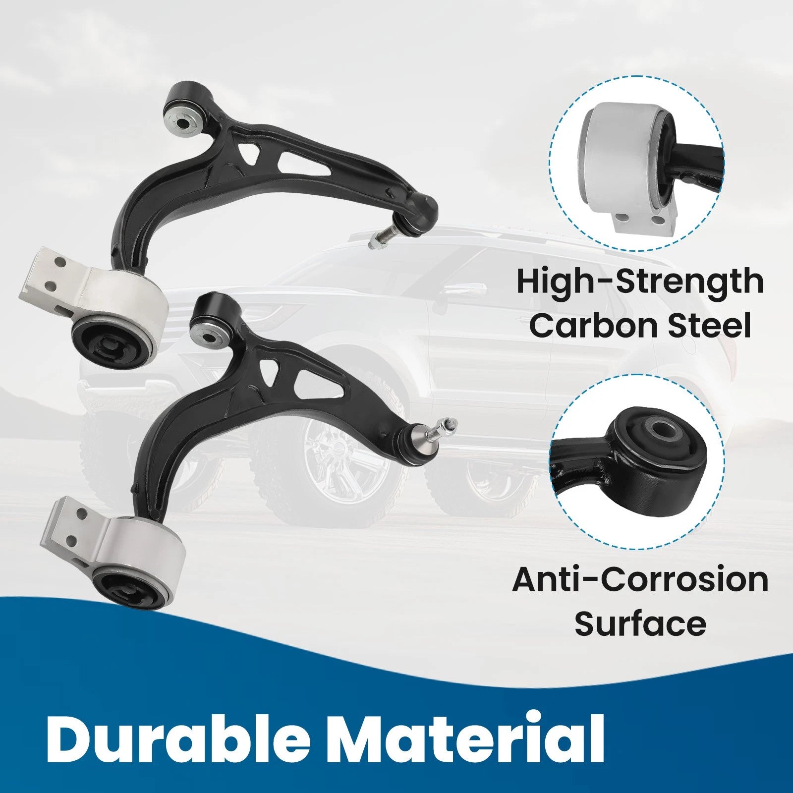 Set of 10 Control Arms for Ford Explorer (2011-2019)