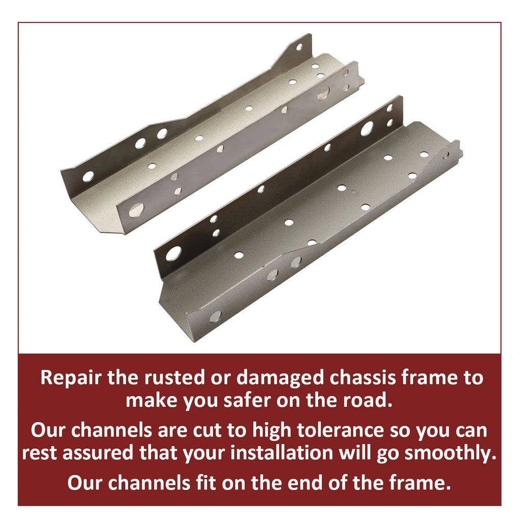 Rear Frame Repair Channels for Ford Ranger (1993–2004)