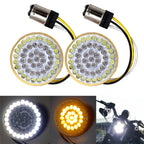 2X LED Turn Signal Inserts for Harley (1157 Bullet)