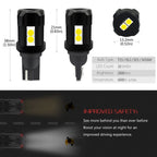 2X 921 LED Backup Reverse Light Bulbs for AUXITO (2010–2023)