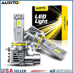 AUXITO 9005 HB3 LED Headlight Bulbs for High/Low Beam (6500K, 60000LM)