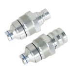 Flat Face Hydraulic Coupler Kit 7246802 7246799 for Bobcat Telehandlers