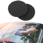 Set of 2 Round Foam Polishing Pads 8 Inch for Auto Compounding (05725)