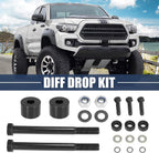 Differential Drop Spacers Alignment Kit for Toyota Tacoma 4WD (2005–2022)