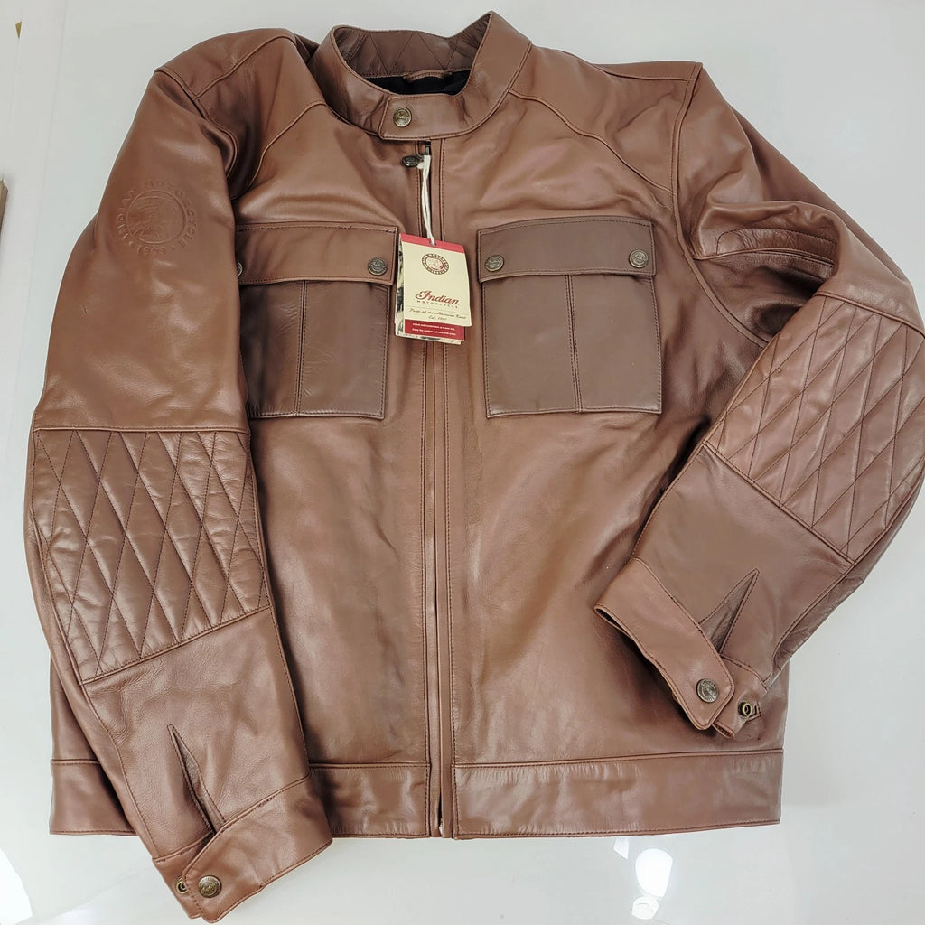 Getaway Leather Jacket for Indian Motorcycle (OEM)
