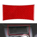 Carbon Fiber Red Storage Box Panel Cover Trim for Volkswagen Passat B5 (2001–2005)
