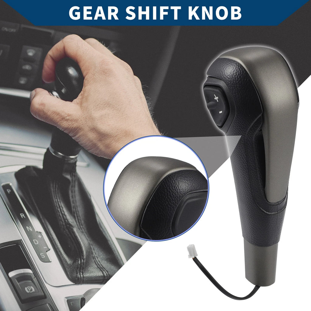 Automatic Gear Shift Knob for Chevrolet Aveo (2004–2011) Black Plastic