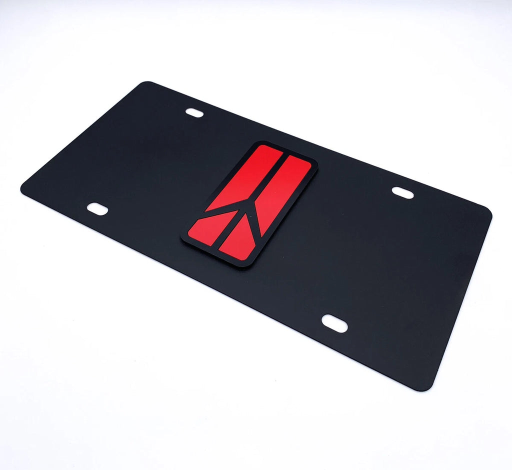 Vanity License Plate Cover Replacement for Oldsmobile Rocket Emblem (1970–1990)