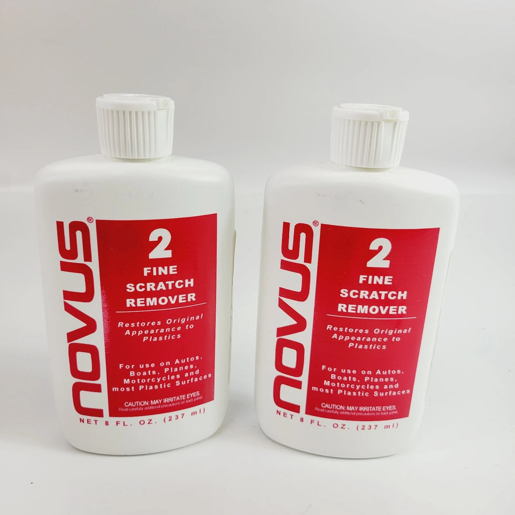 Pack of 2 Novus No. 2 Scratch Remover for Plastic Restoration