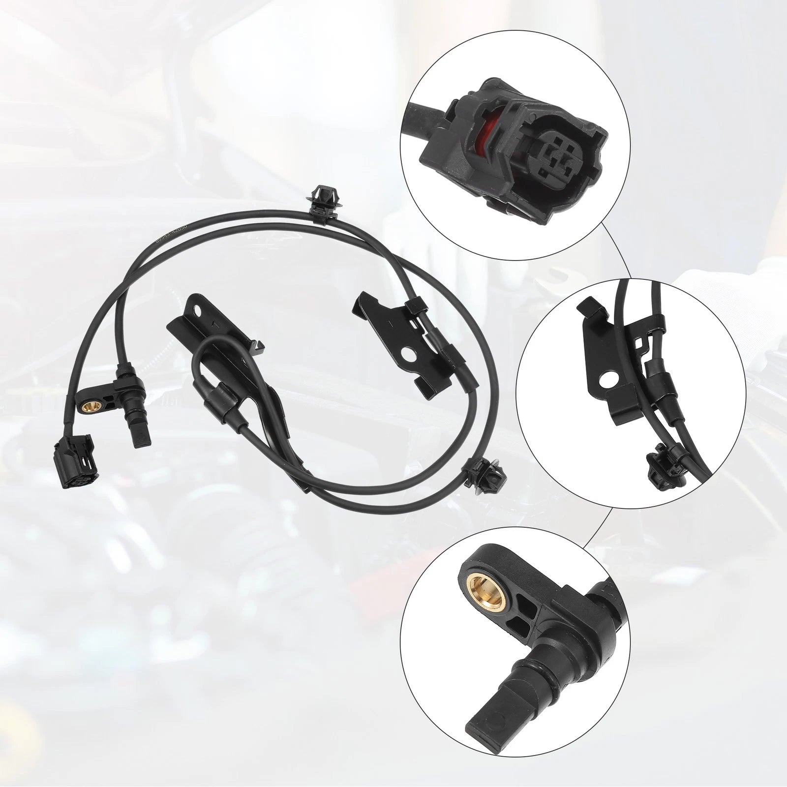 Set of 2 ABS Wheel Speed Sensors for Toyota RAV (No. 8954242050)