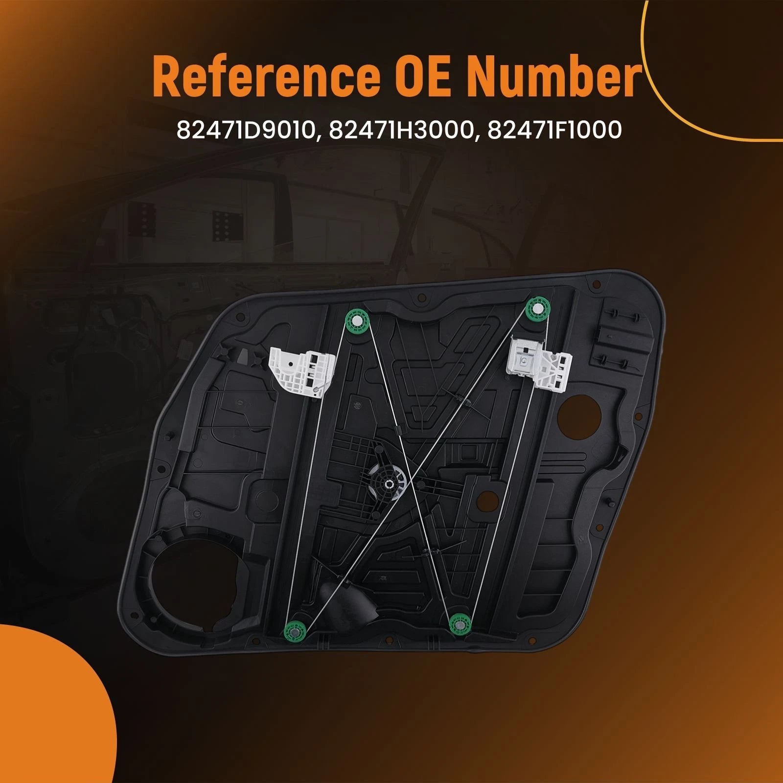 Front Left Electric Window Lifter for Kia Sportage (2017–2022) 82471D9010