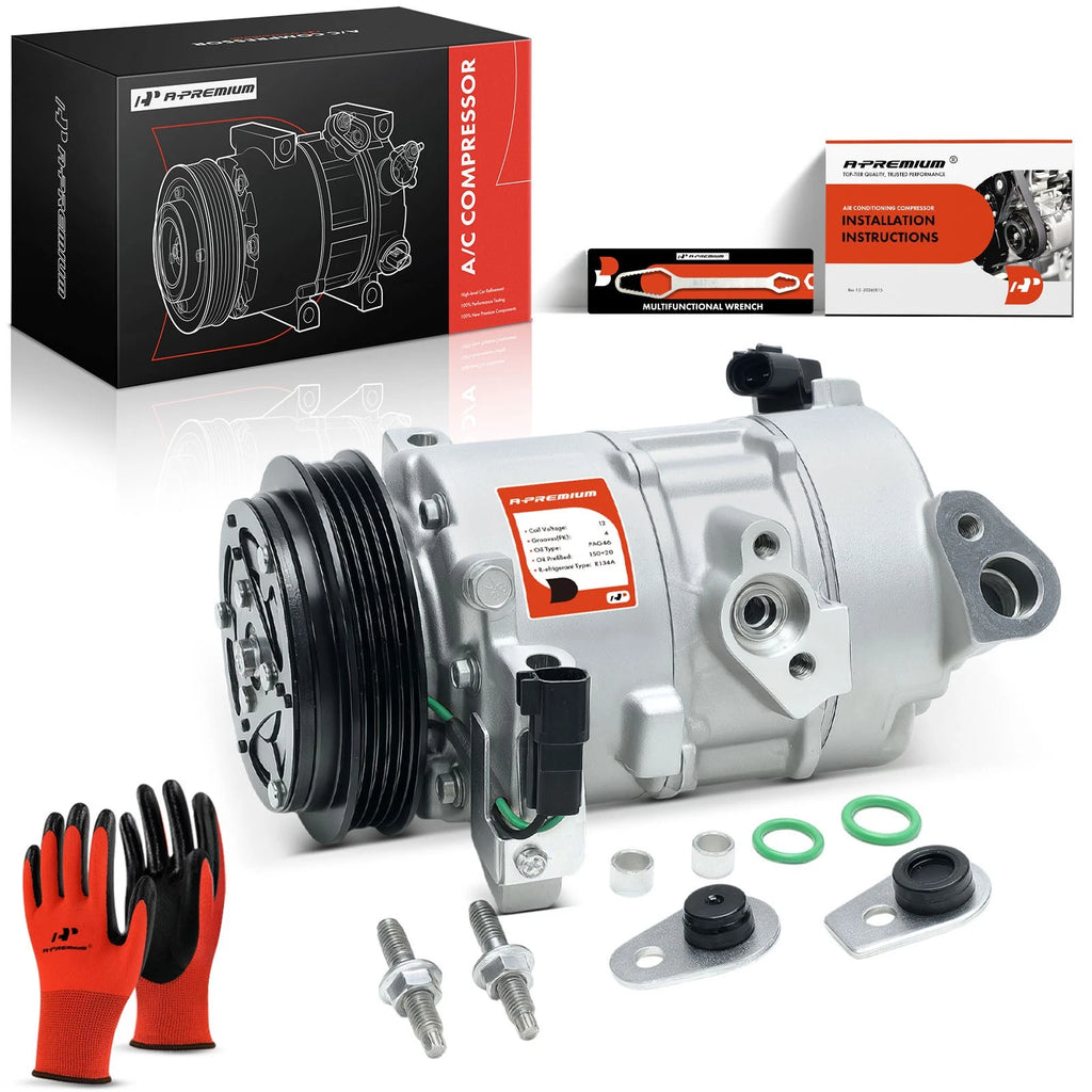 A/C Compressor with Clutch for Ford Mustang (2015–2025)