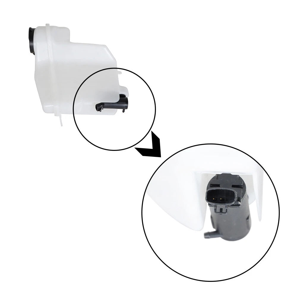 Washer Fluid Reservoir with Pump for Toyota Corolla (1998â2002)