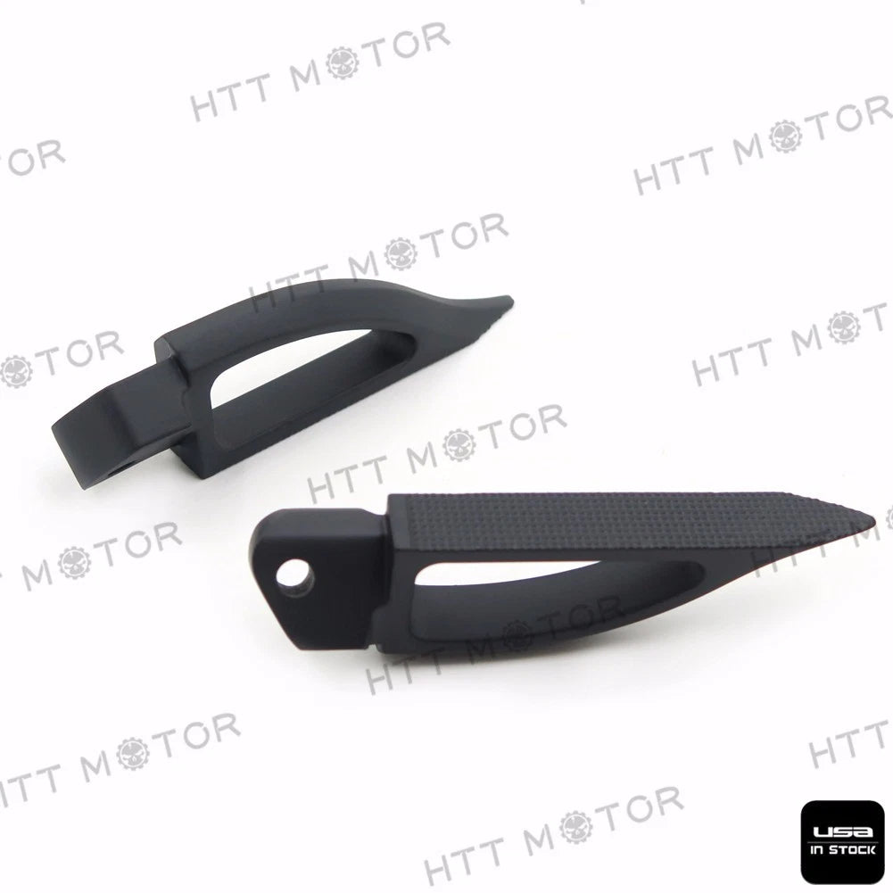Blade Style Rear Foot Pegs for Suzuki GSXR600 GSXR750 GSXR1000 (2001–2005) Black