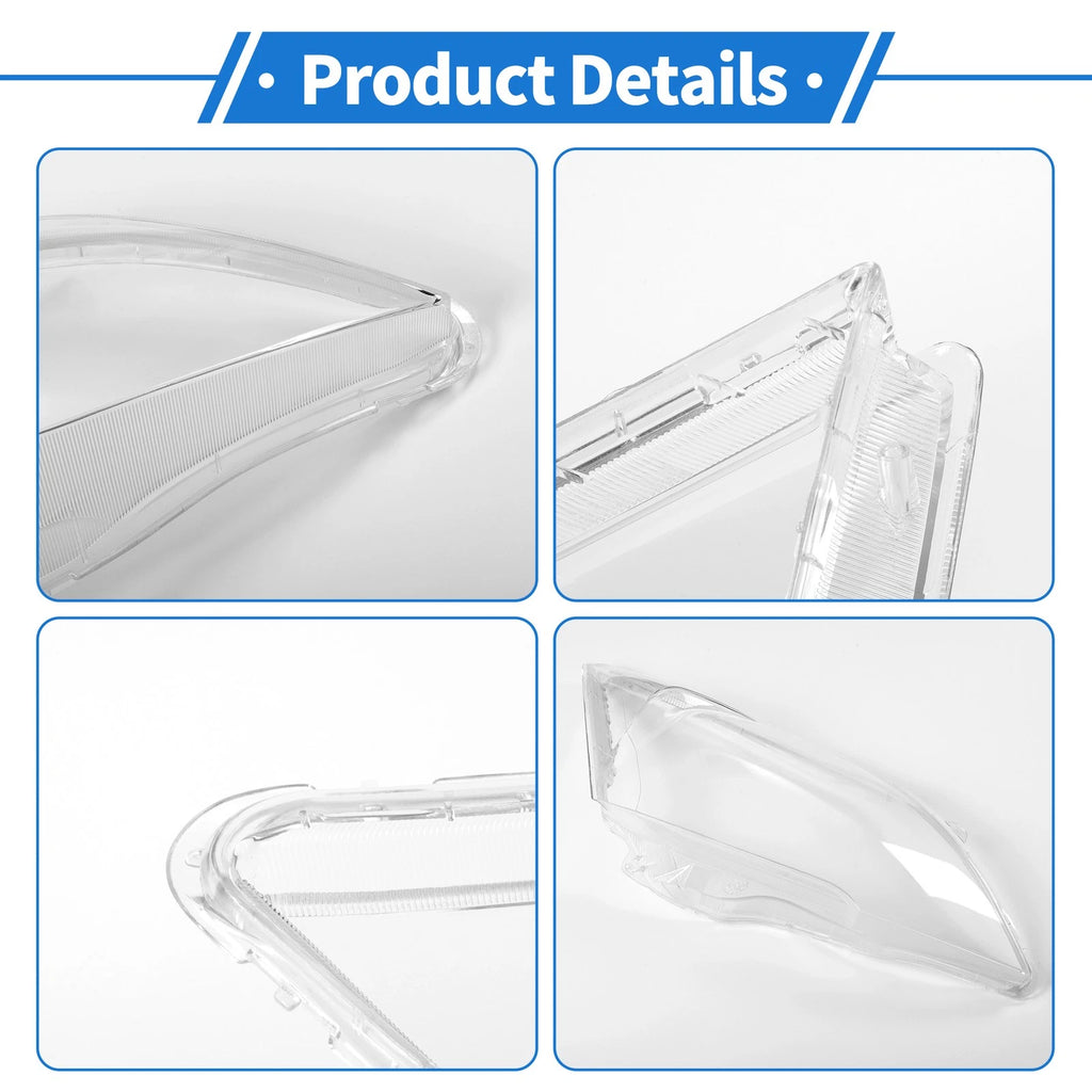 Headlight Lens Cover for Honda CR-V (2007–2011) PC Clear