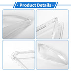 Headlight Lens Cover for Honda CR-V (2007–2011) PC Clear