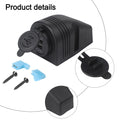 Socket / 12-24V / Dustproof Socket for Boat Motorhome Camper Van Caravan
