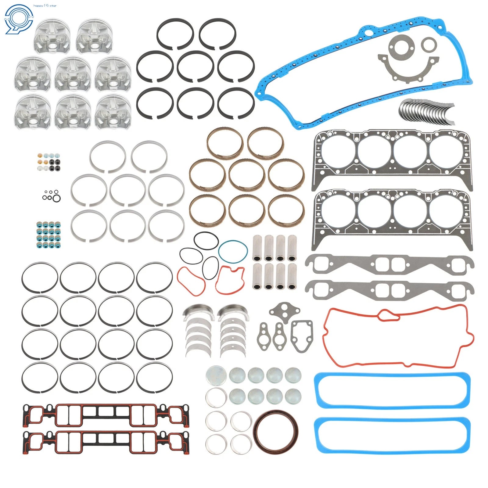 Engine Rebuild Kit with Gasket for Cadillac Chevrolet C1500 (1996–2002)