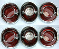 Tail Light Reverse Assembly Kit for 1964 Chevrolet Impala (Bezel & Housing)