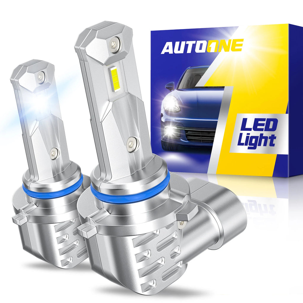 LED Fog Light Bulbs H10/9145/9140 for Universal (30000 Lumen, 6500K)
