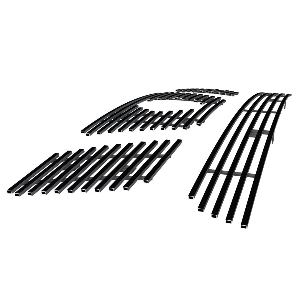 Stainless Black Billet Grille Combo for Nissan Pathfinder Frontier (2005–2008)