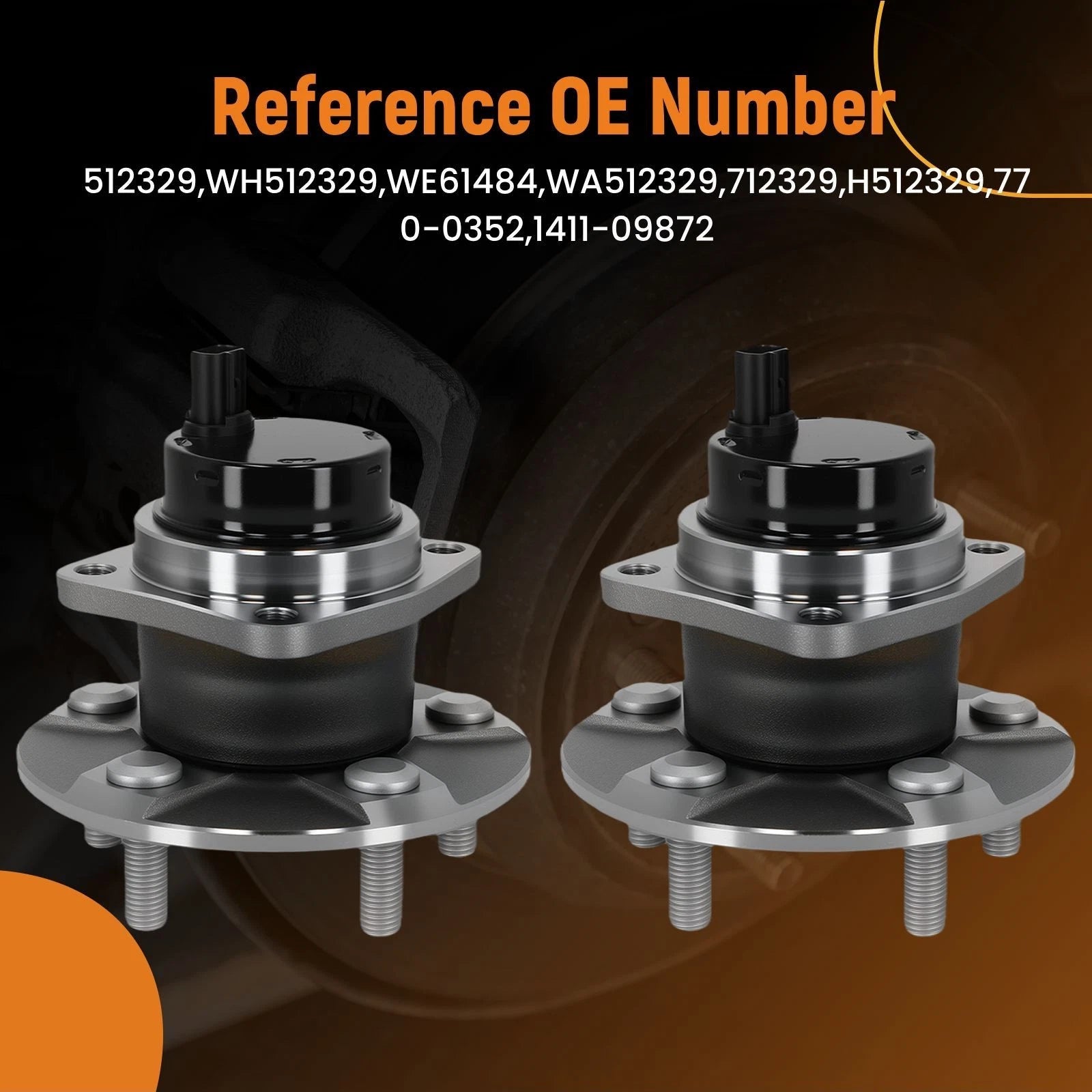 Rear Wheel Hub Bearing Assembly for Toyota Celica (2000–2005)