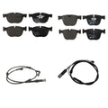 Hella Disc Brake Pad Kit with Sensors for BMW X5 E70 (2007–2013)