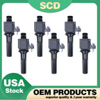 6X Ignition Coils for Chevy Colorado GMC Saab 9-7x Buick Rainier (2004–2009) UF497