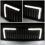 Badgeless Vertical L-Pattern LED Front Bumper Grille for Silverado 1500 (2014–2015)