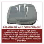 Front Seat Cover for Jeep Grand Cherokee (2005–2007) 2-Tone Gray
