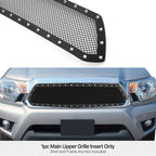 Stainless Black Mesh Rivet Grille Insert for Toyota Tacoma (2012-2015)