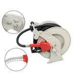Retractable Diesel Fuel Hose Reel 3/4" x 66' with Auto Refueling Gun