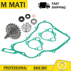 Water Pump Impeller & Shaft Gear Seal Gaskets for Honda CR125R (1997–2004)